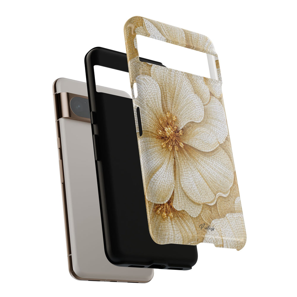 Floral Gold Bloom Tough Case