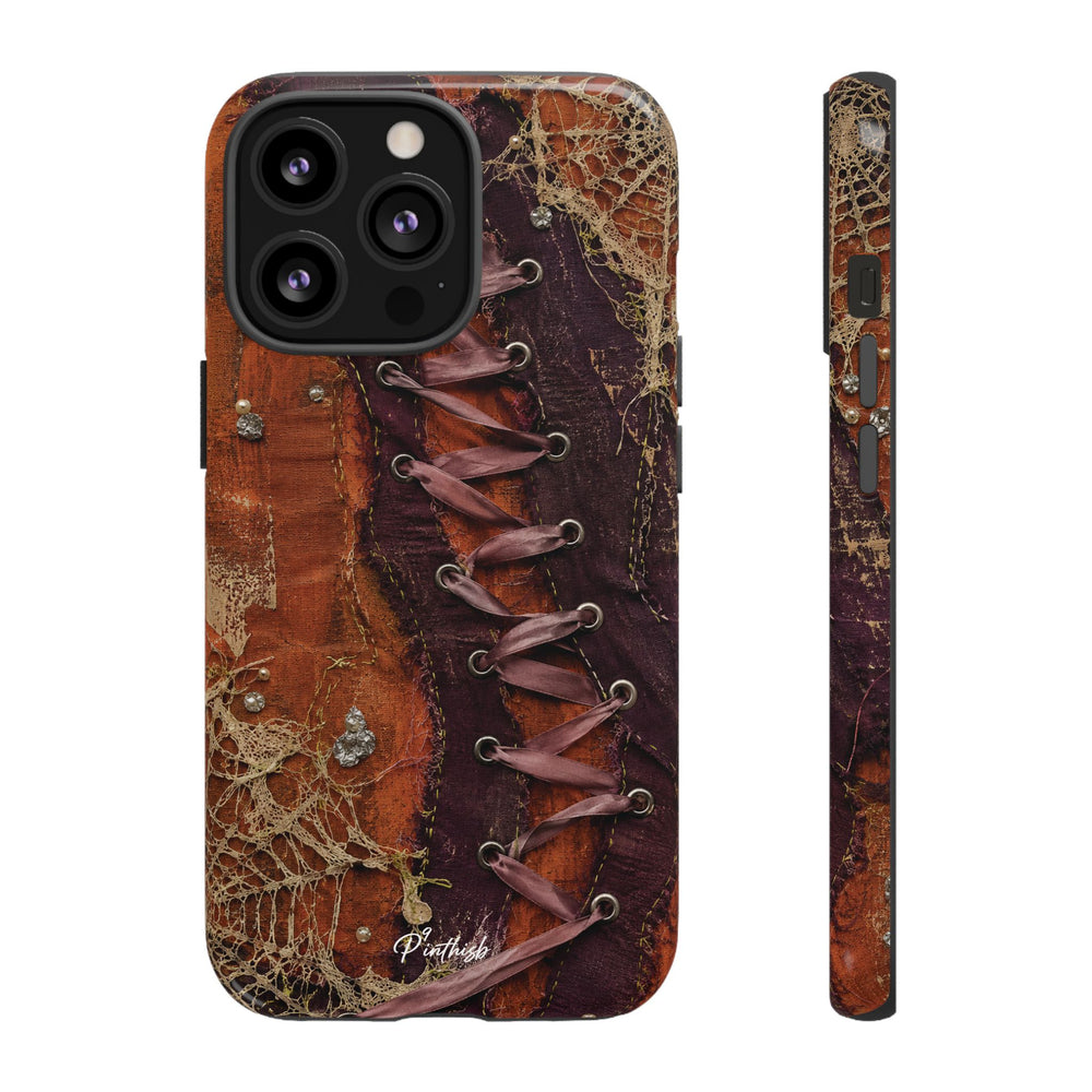 Vintage Leather Lace Tough Case