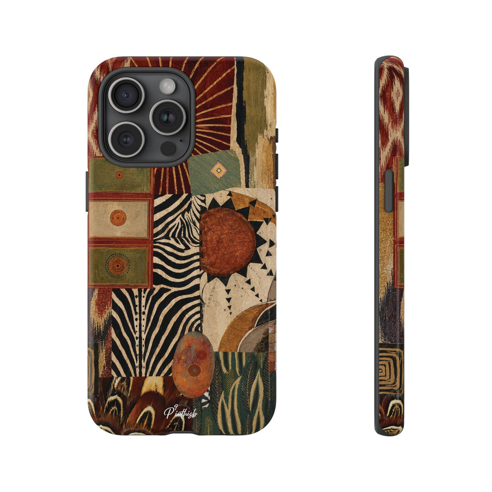 Abstract Boho Collage Tough Case