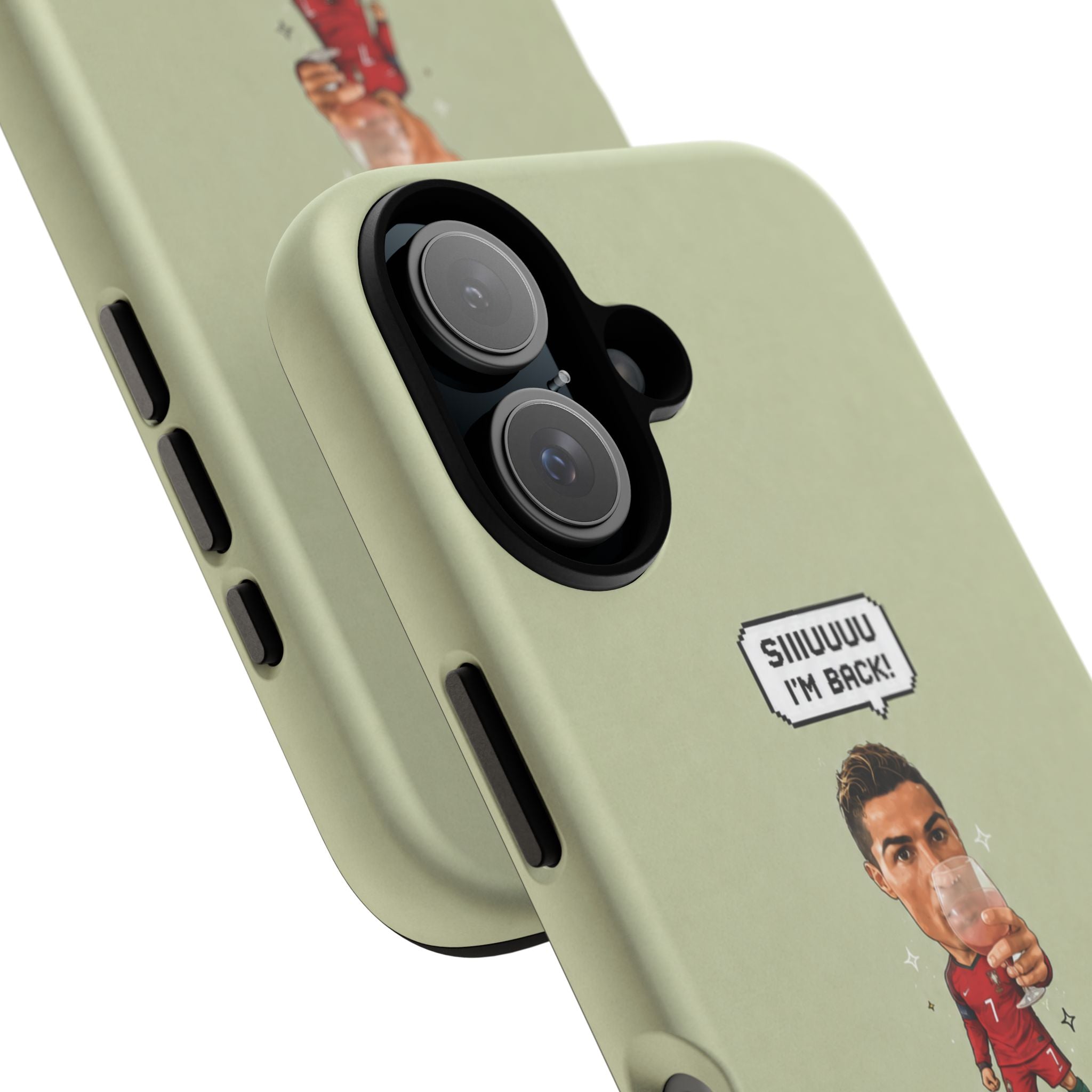 "SIIUUU, I'M BACK" CR7 Tough Phone Case