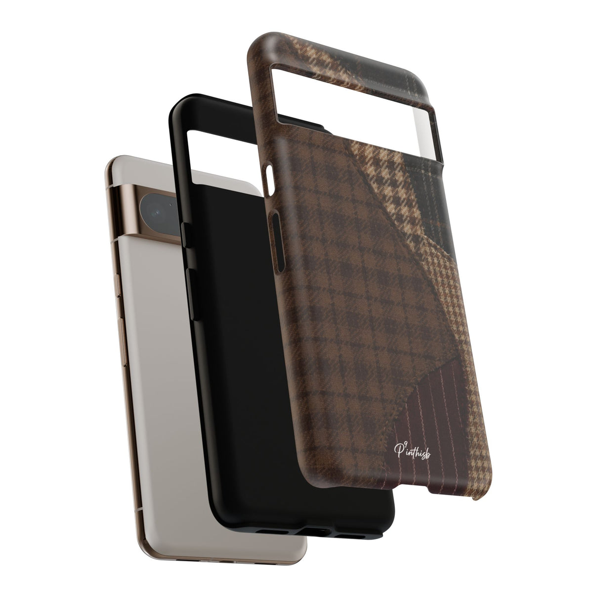 Rustic Brown Retro Tough Case