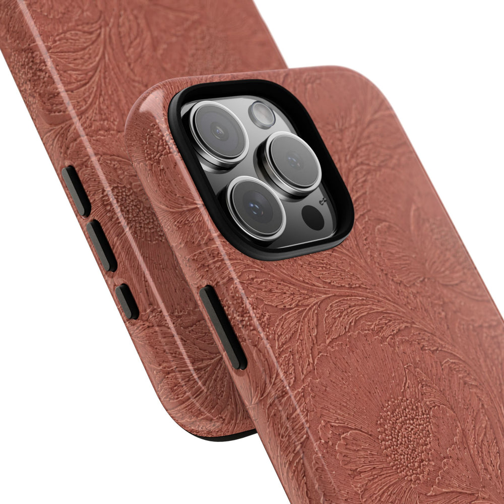 Embossed Floral Tough Case