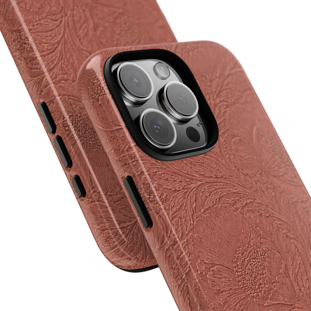 Embossed Floral Tough Case