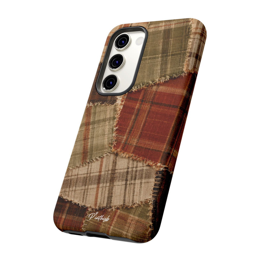 Rustic Fall Patchwork Tough Case