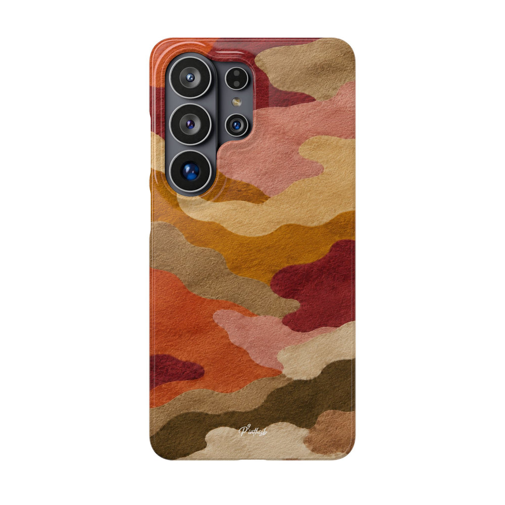 Watercolour Camo Snap Case