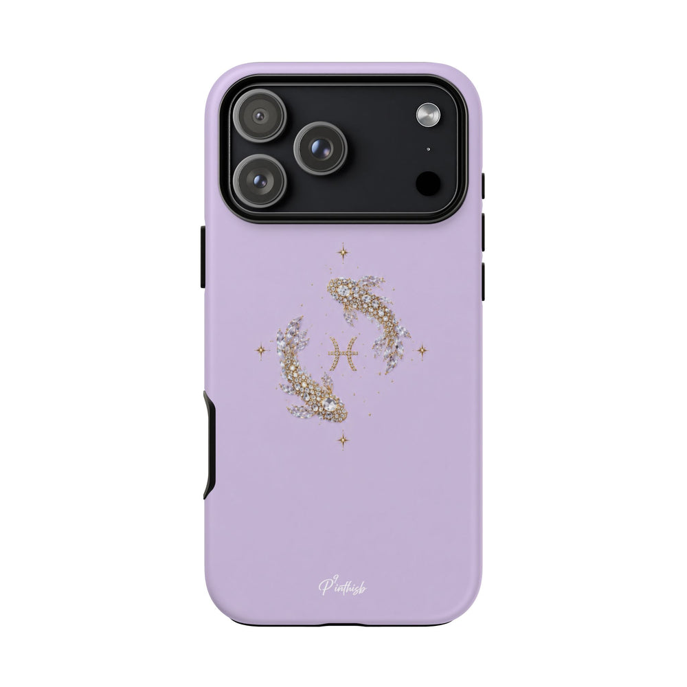 Pisces Glitter Phone Case