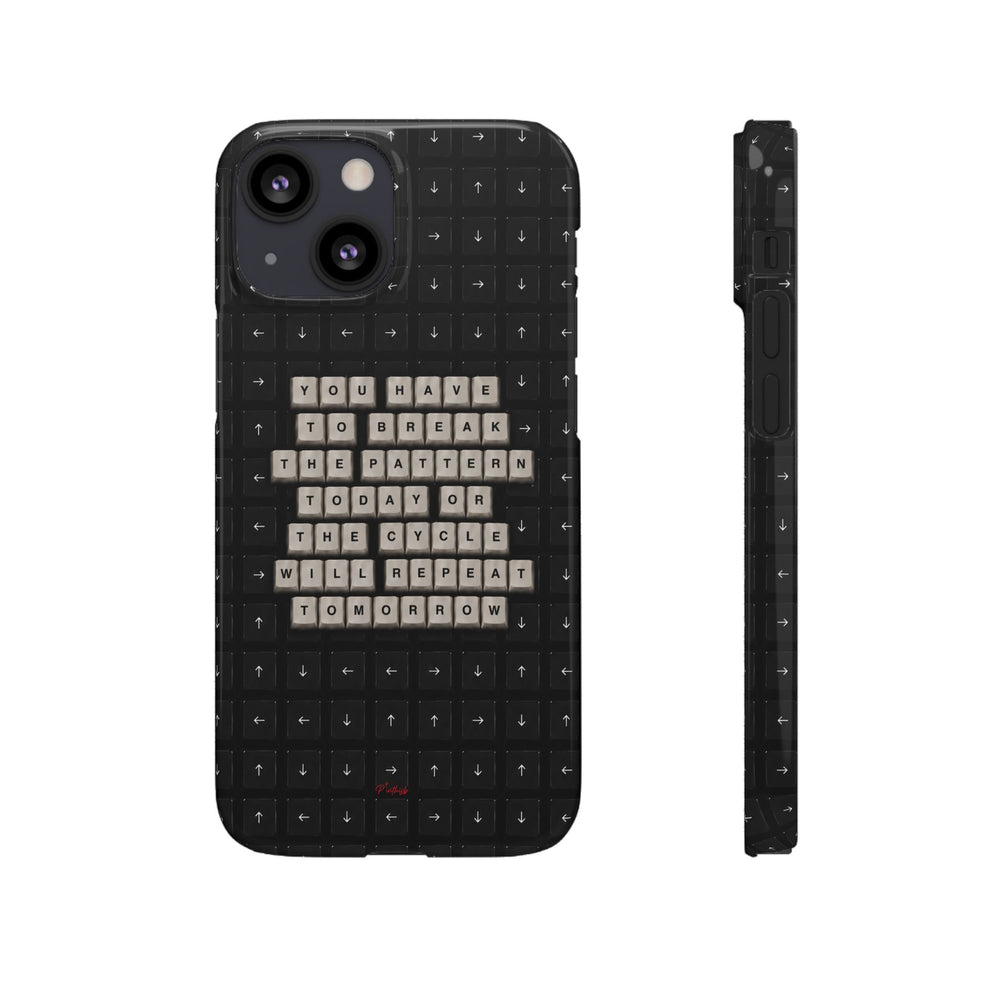 "Break the pattern" Keyboard Snap Case