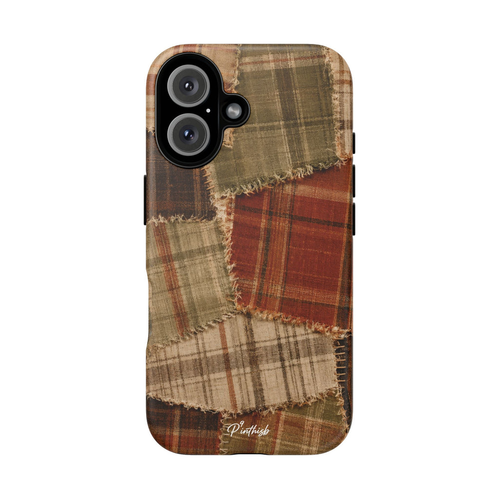 Rustic Fall Patchwork Tough Case