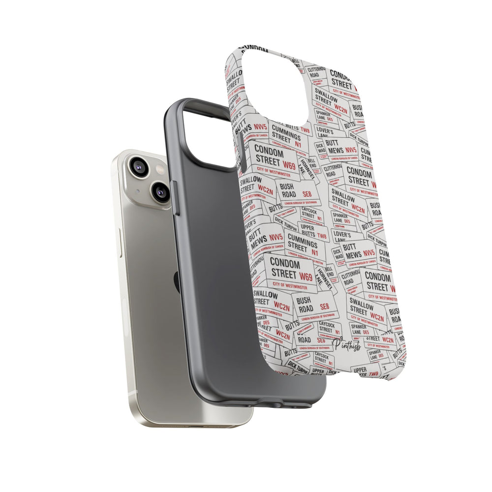Cheeky London Street Signs Phone Case
