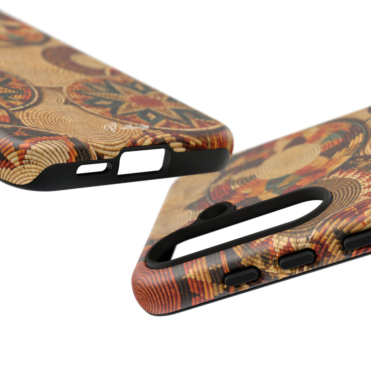 Bohemian Woven Basket Pattern Tough Case