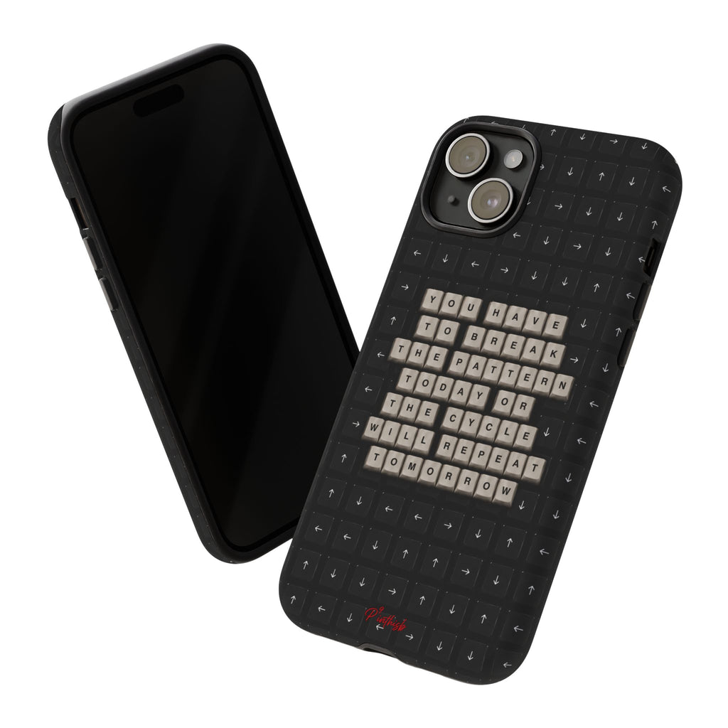"Break the pattern" Keyboard Tough Case