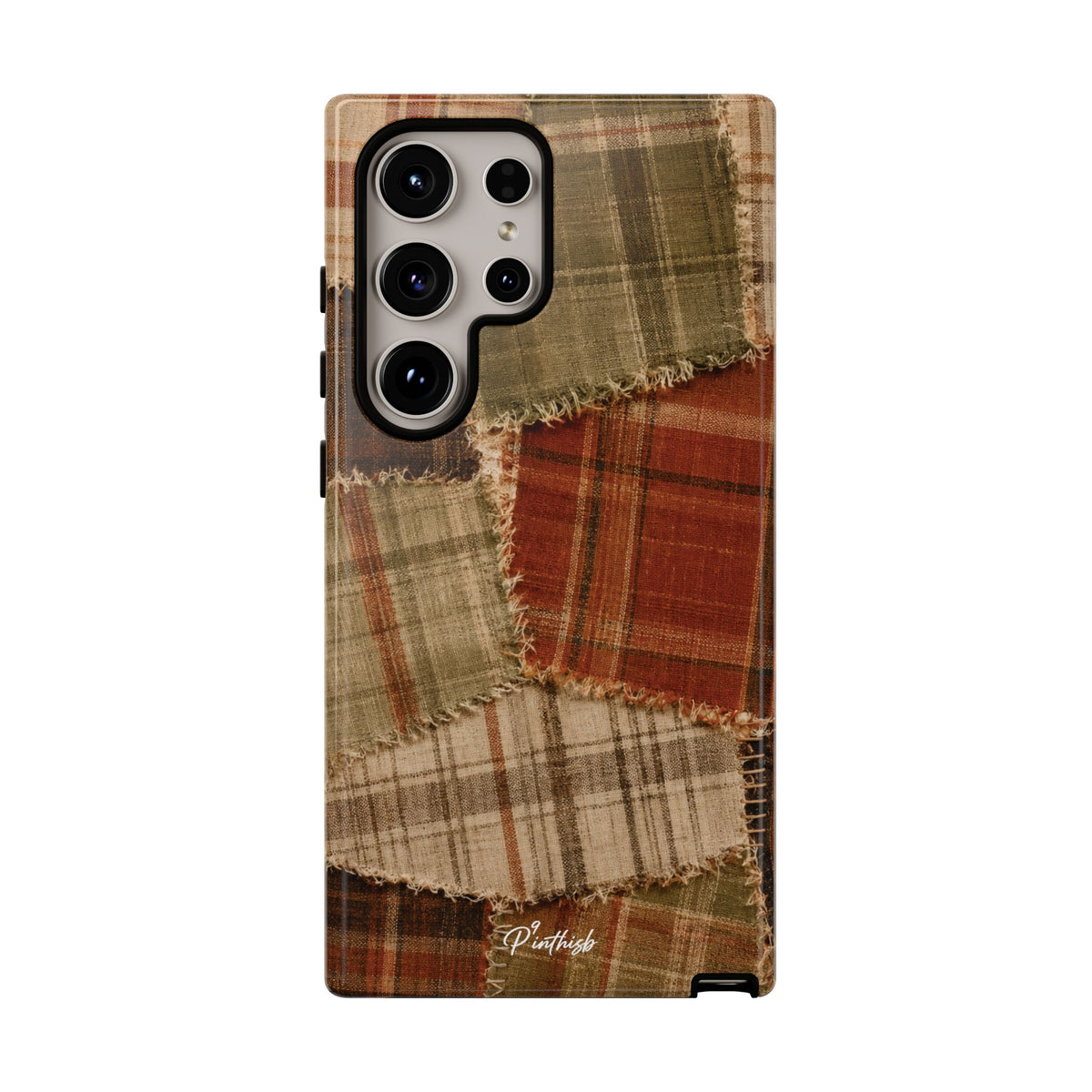 Rustic Fall Patchwork Tough Case