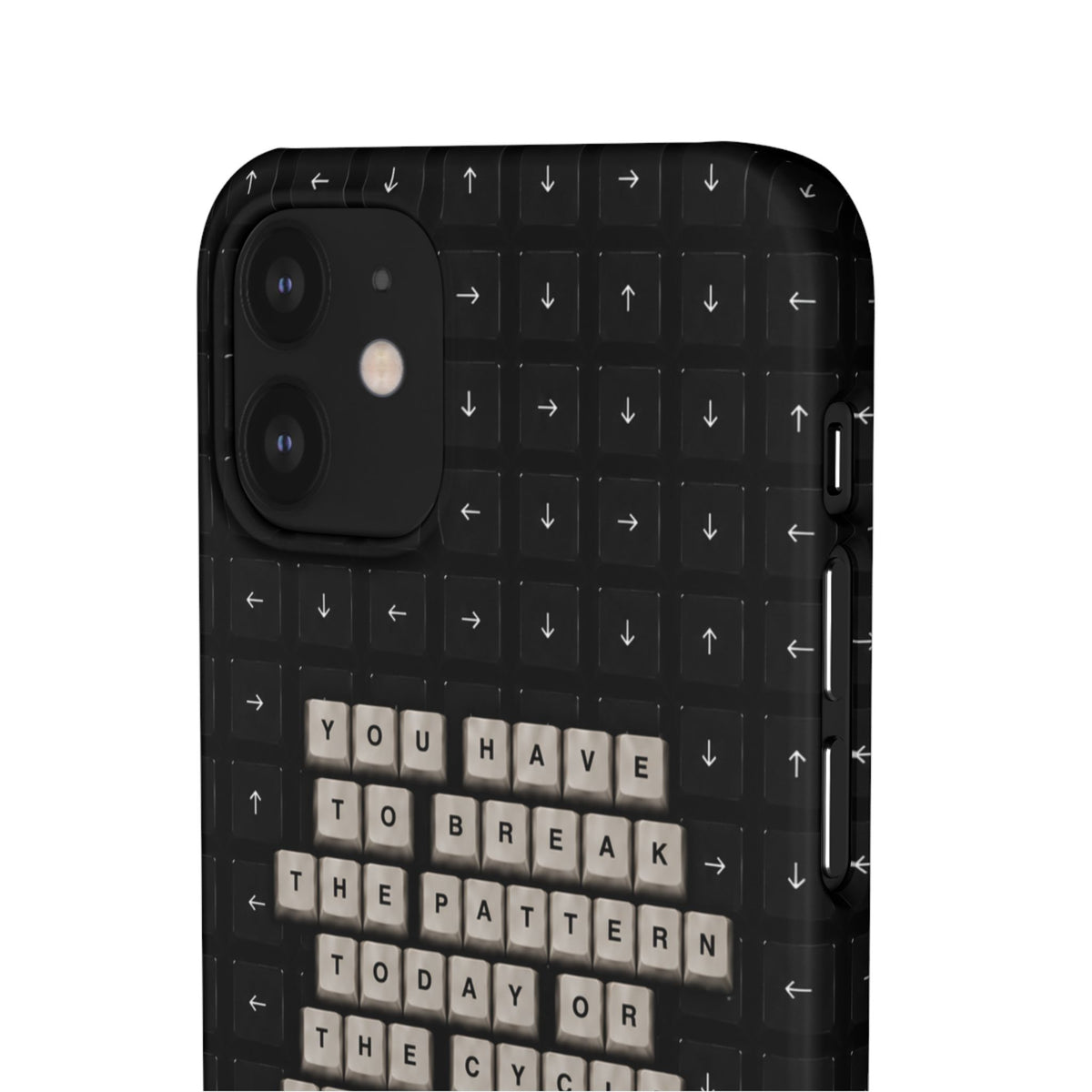 "Break the pattern" Keyboard Snap Case