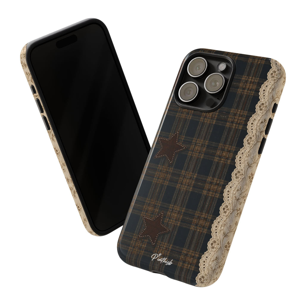 Vintage Stars Lace Phone Case
