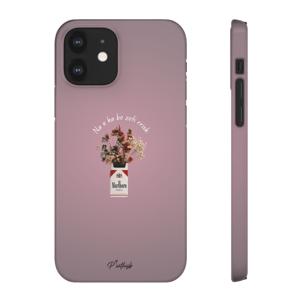 "Na e ka bo zoti rrisk." Snap Phone Case