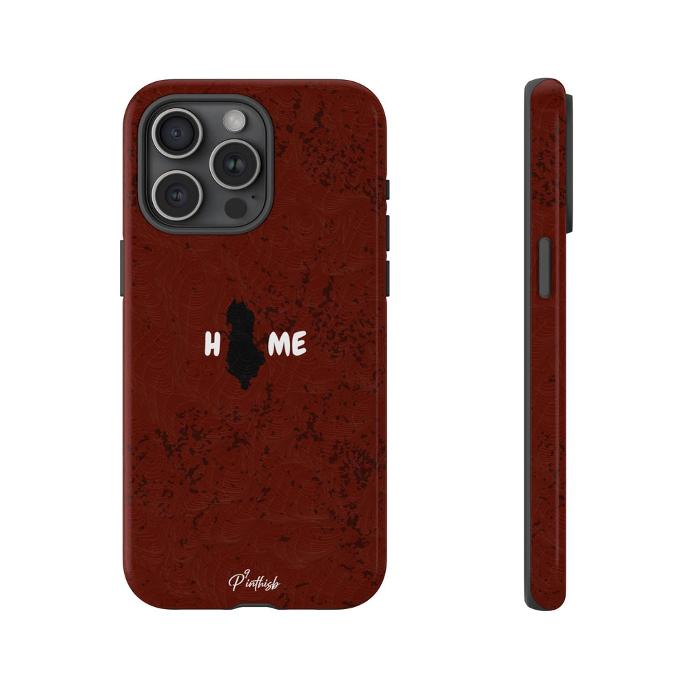 "HOME" Albania Tough Case