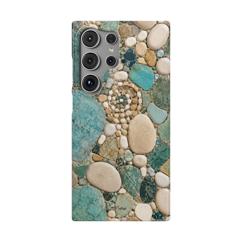 Sea Glass Mosaic Snap Case