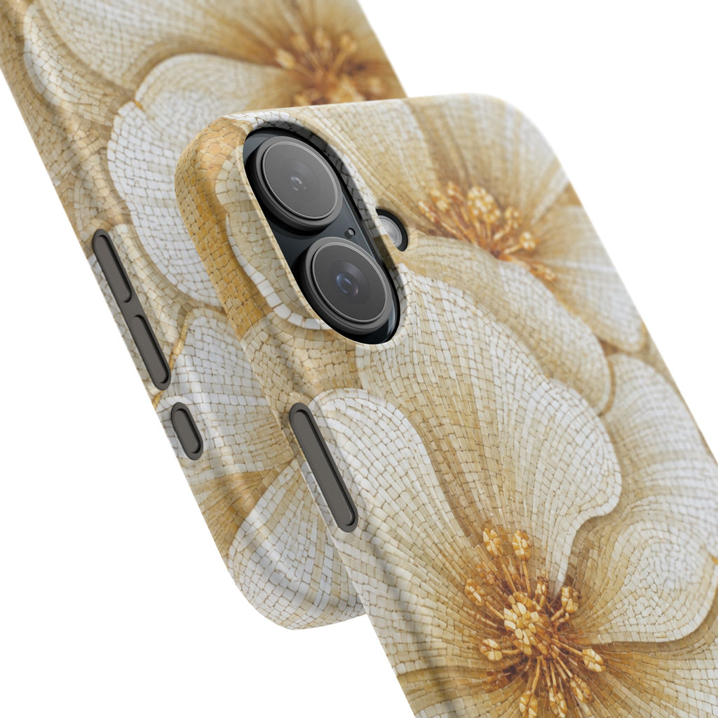 Floral Gold Bloom Snap Case