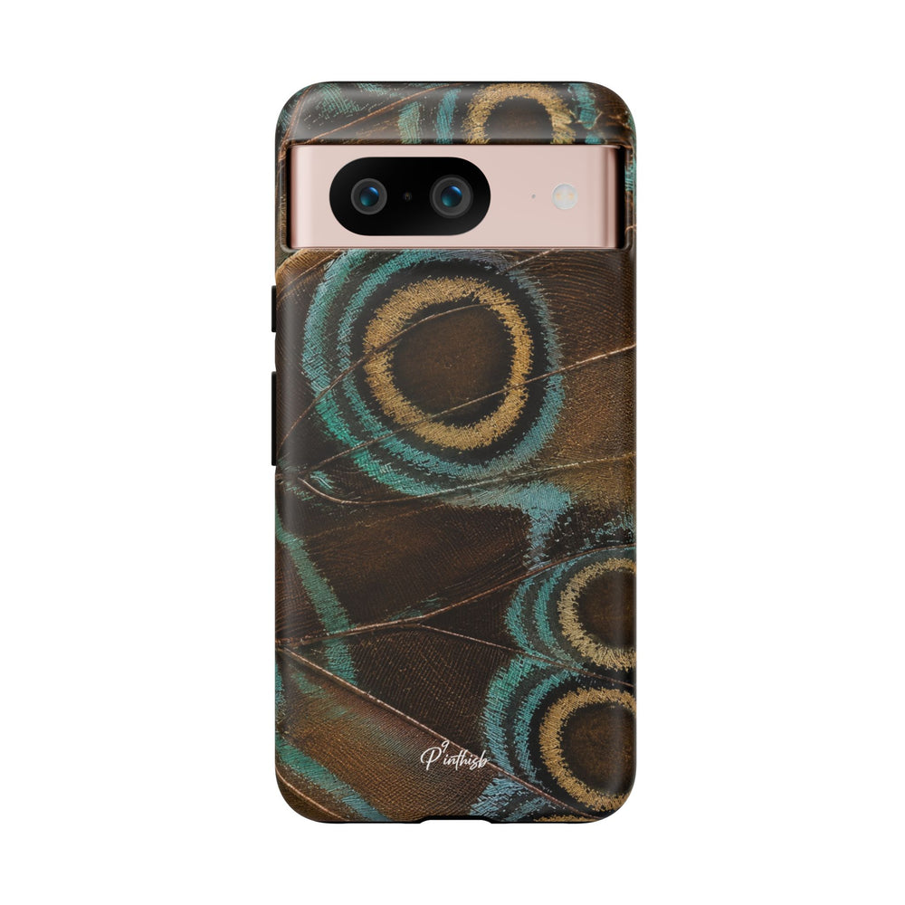 Peacock Feather Pattern Tough Case