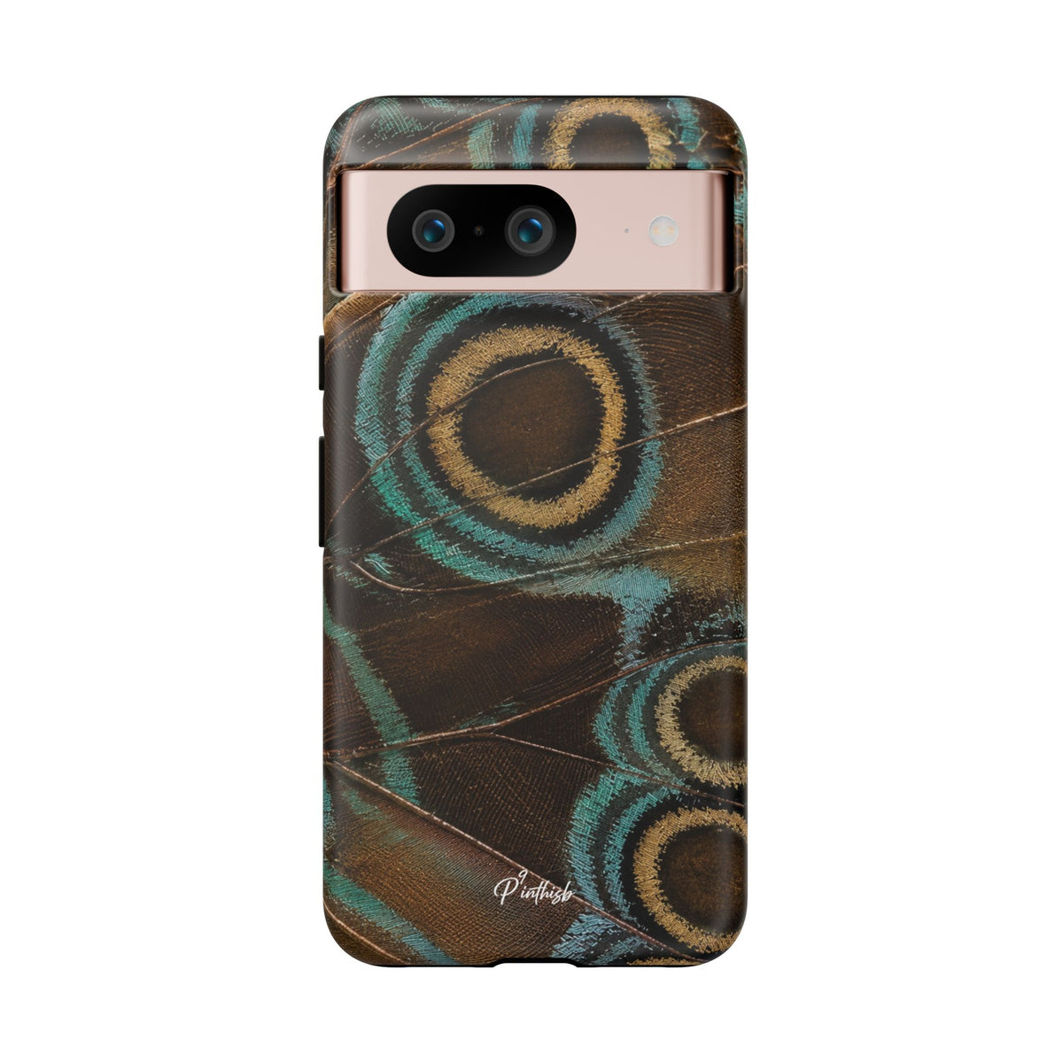 Peacock Feather Pattern Tough Case