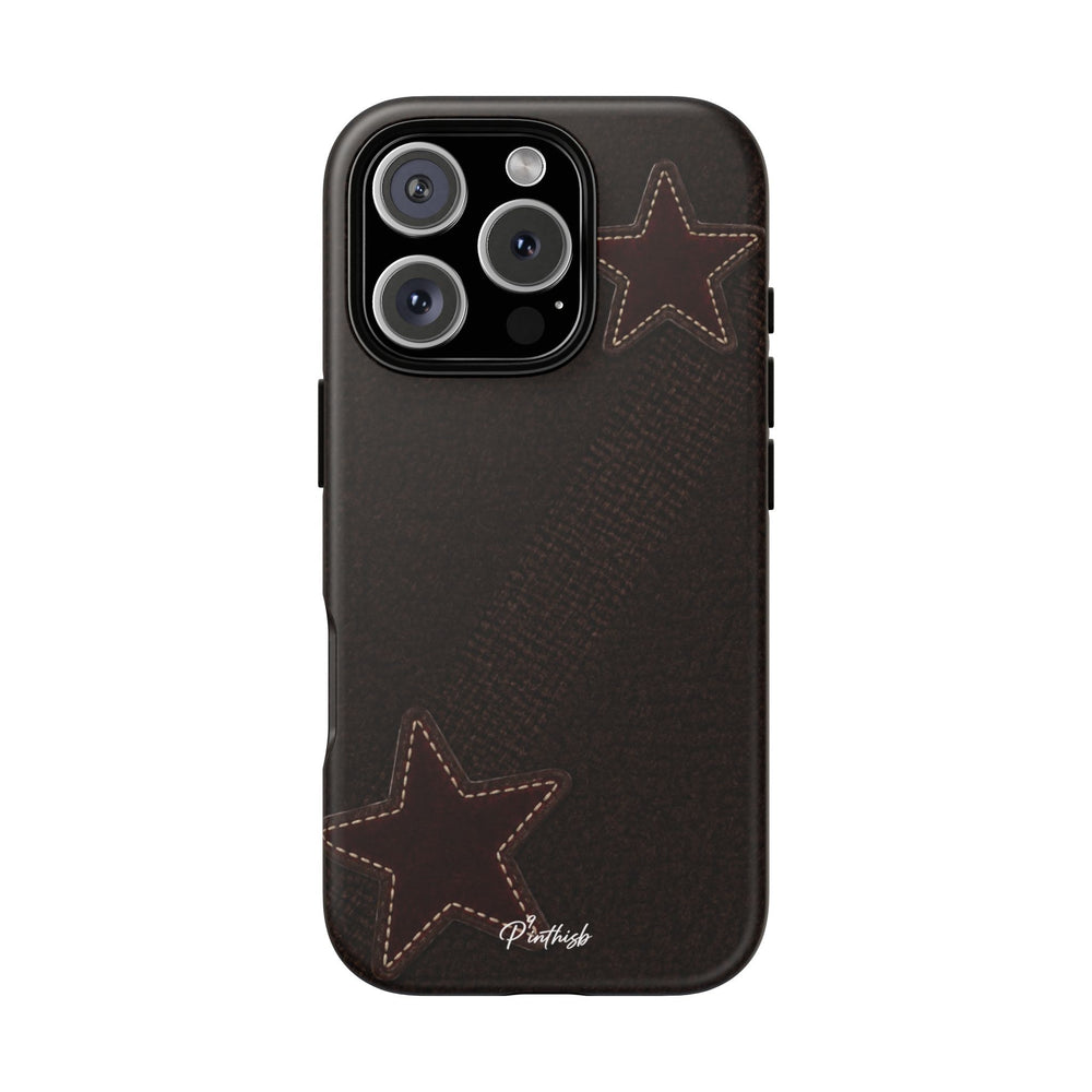 Rustic Stitched Star Phone Case
