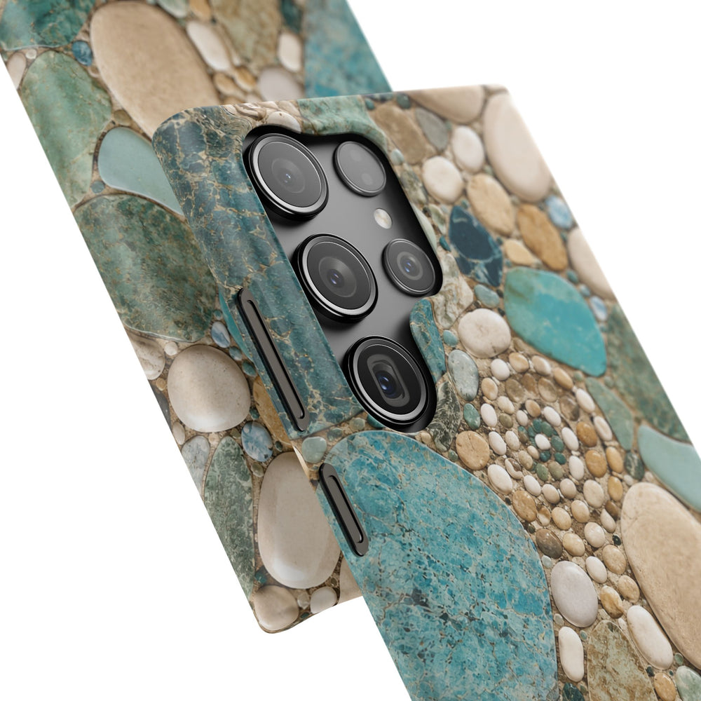 Sea Glass Mosaic Snap Case