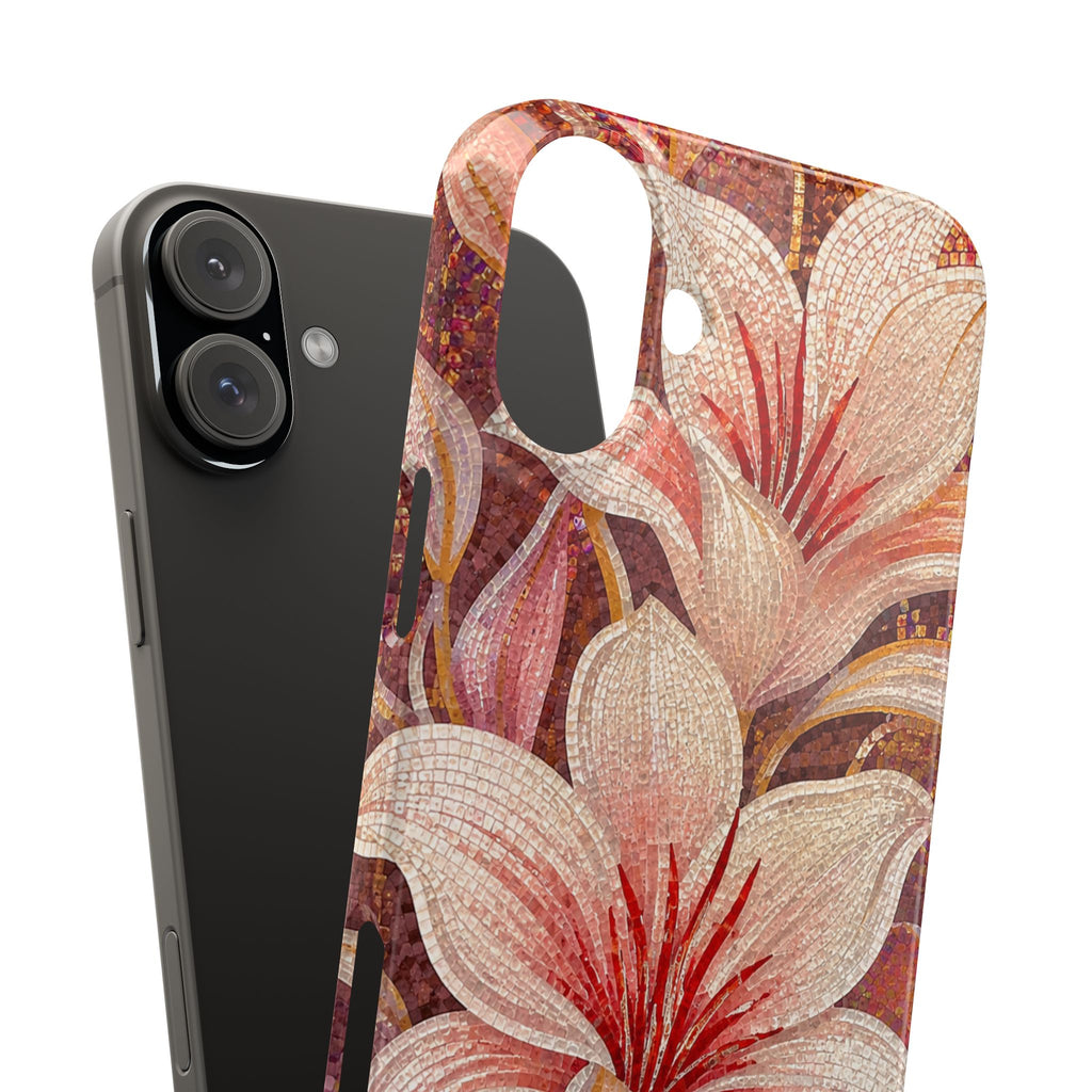 Floral Lily Snap Case