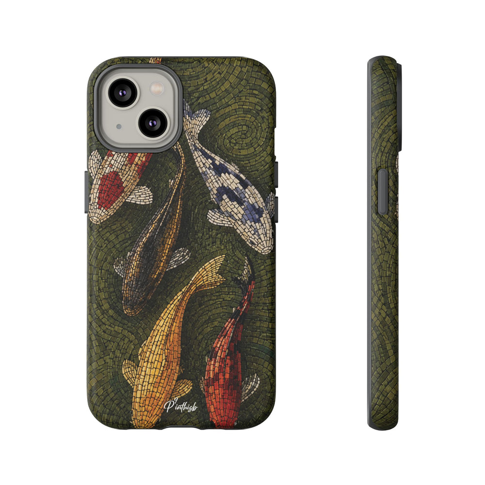Fish Pond Tough Phone Case