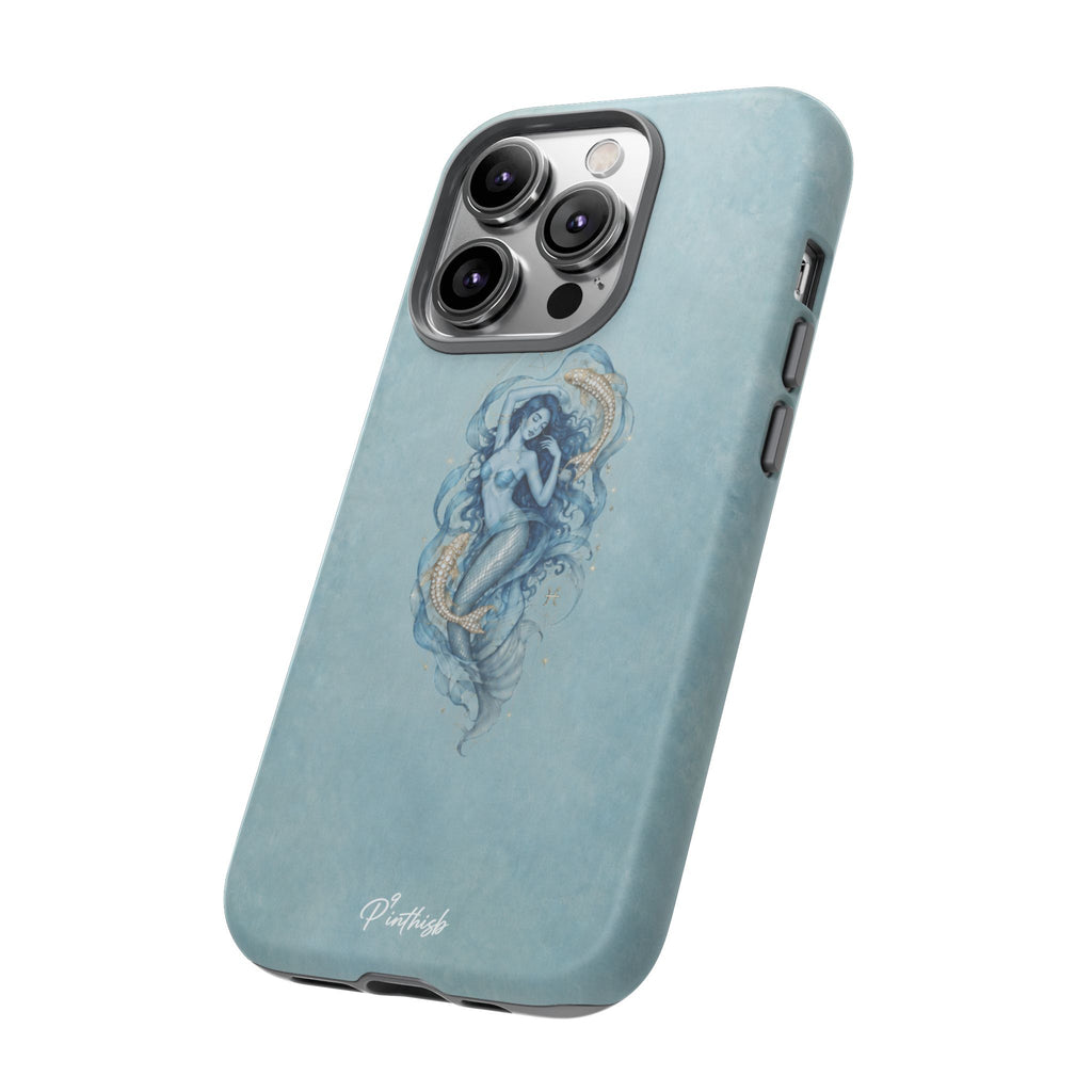 Pisces Zodiac Glitter Phone Case