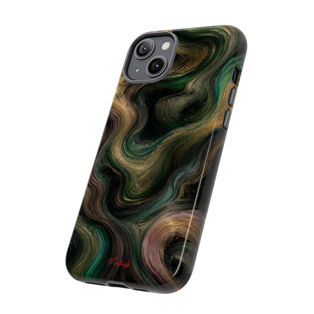 Marbled Forest Tough Phone Case