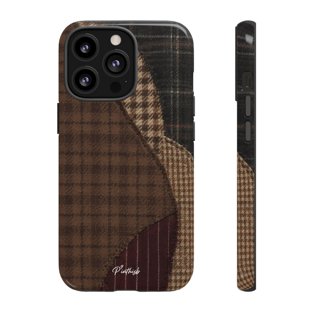 Rustic Brown Retro Tough Case