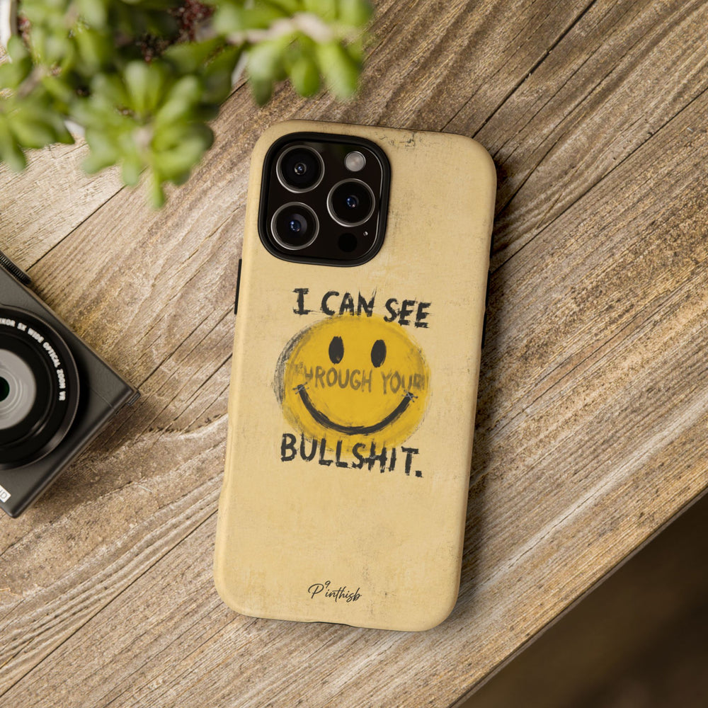 Smiley Anti-BS Tough Case