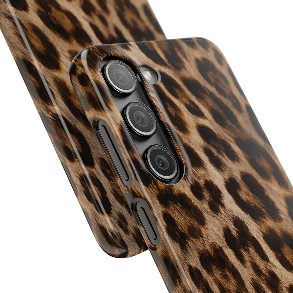 Leopard Print Snap Phone Case
