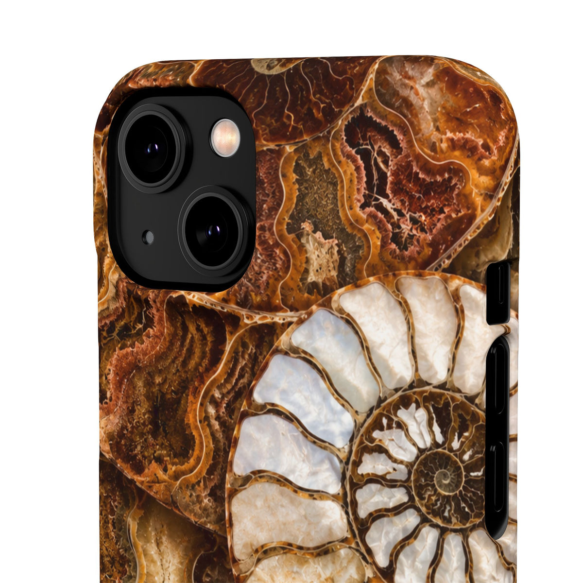 Nautilus Fossil Snap Case