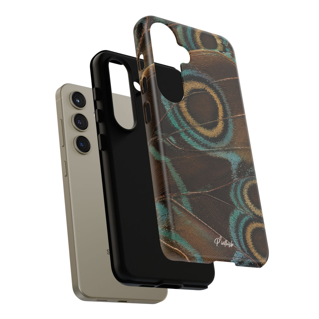 Peacock Feather Pattern Tough Case