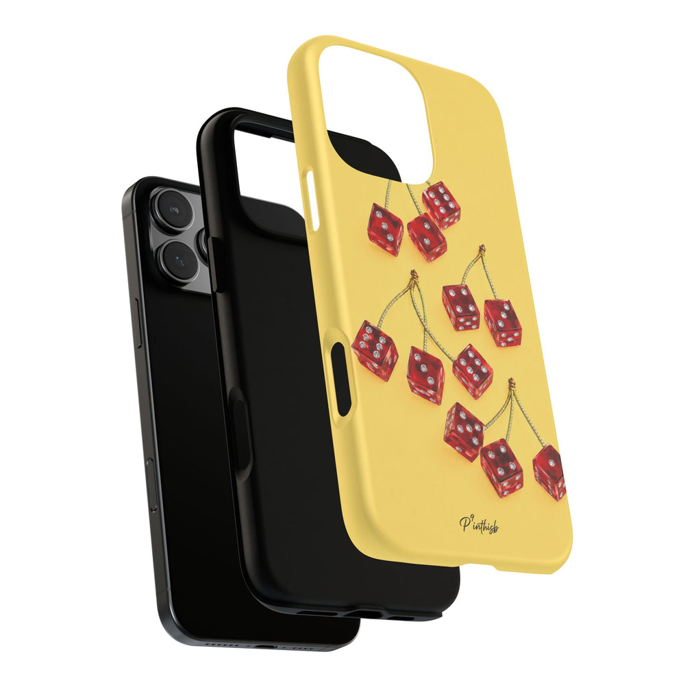 Cherry Dice Tough Phone Case