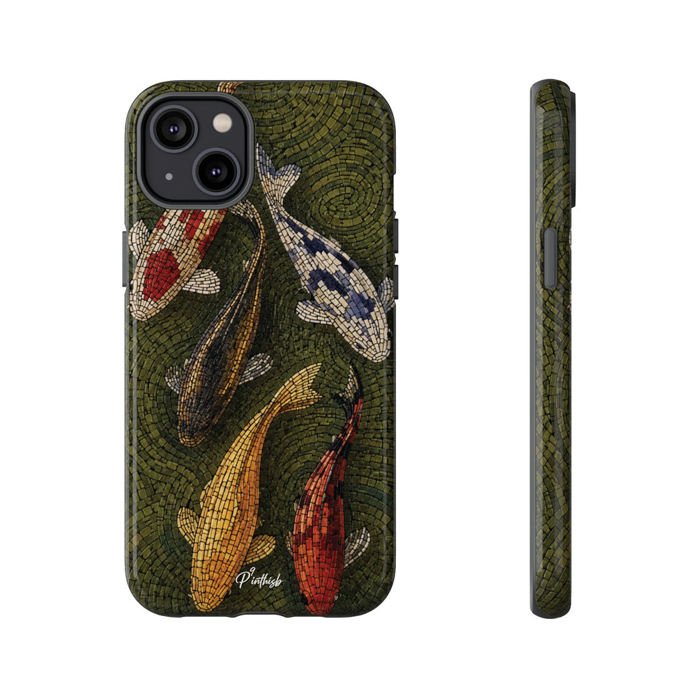 Fish Pond Tough Phone Case