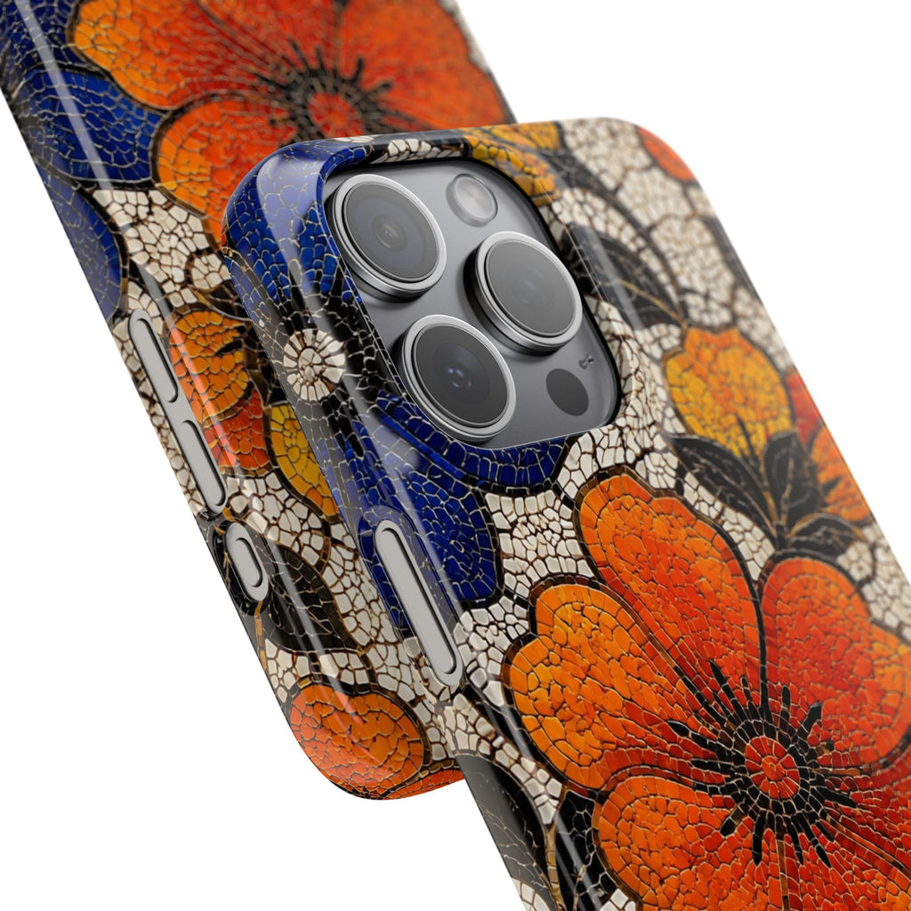 Floral Mosaic Snap Case