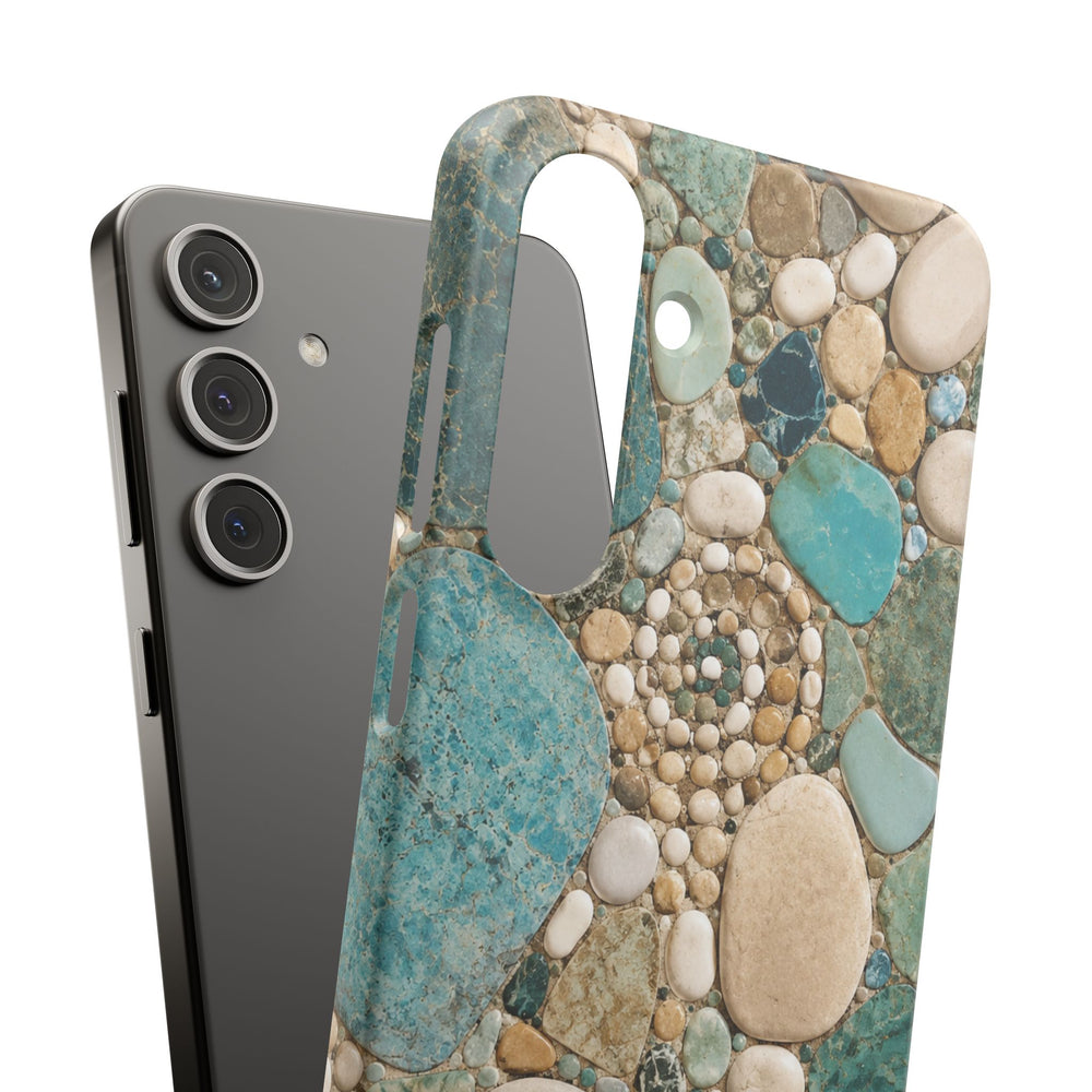 Sea Glass Mosaic Snap Case