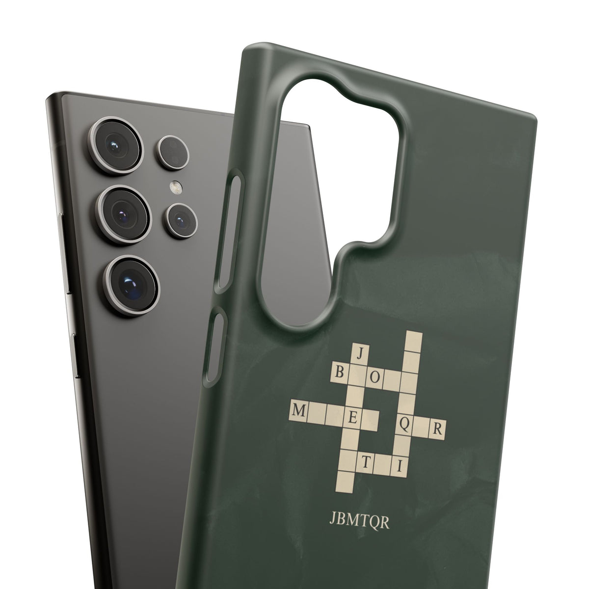 "JBMTQR crossword" Snap Phone Case