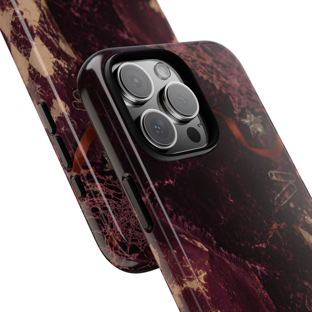 Dark Maroon Vintage Tough Case