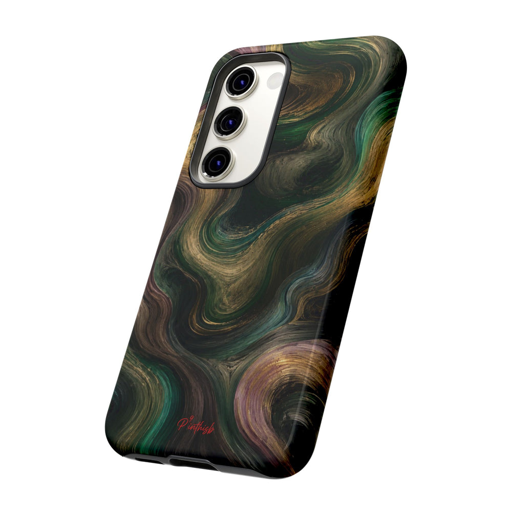Marbled Forest Tough Phone Case