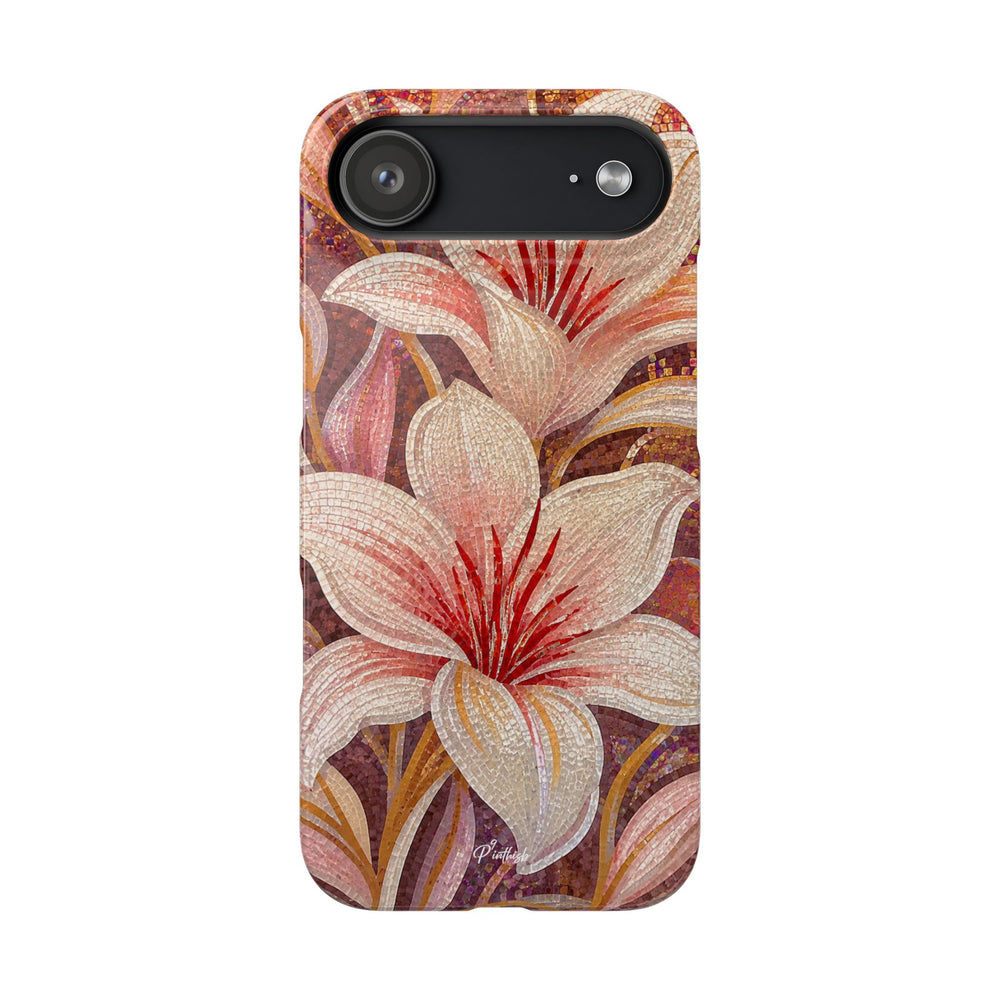 Floral Lily Snap Case