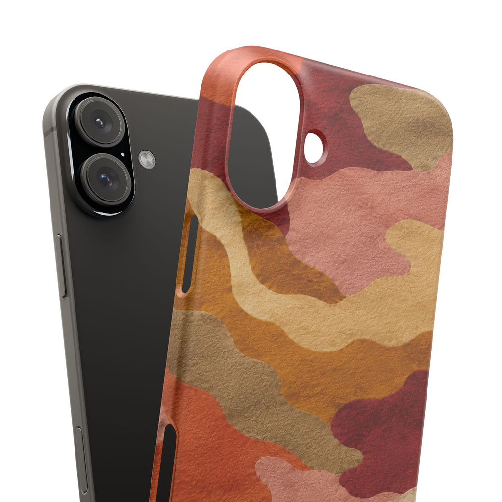 Watercolour Camo Snap Case