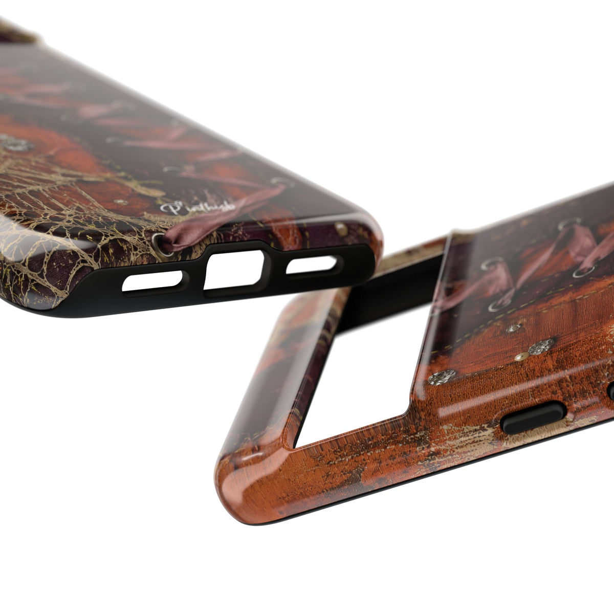 Vintage Leather Lace Tough Case