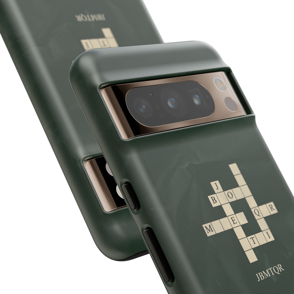 "JBMTQR crossword" Tough Phone Case