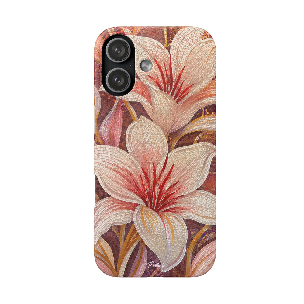 Floral Lily Snap Case