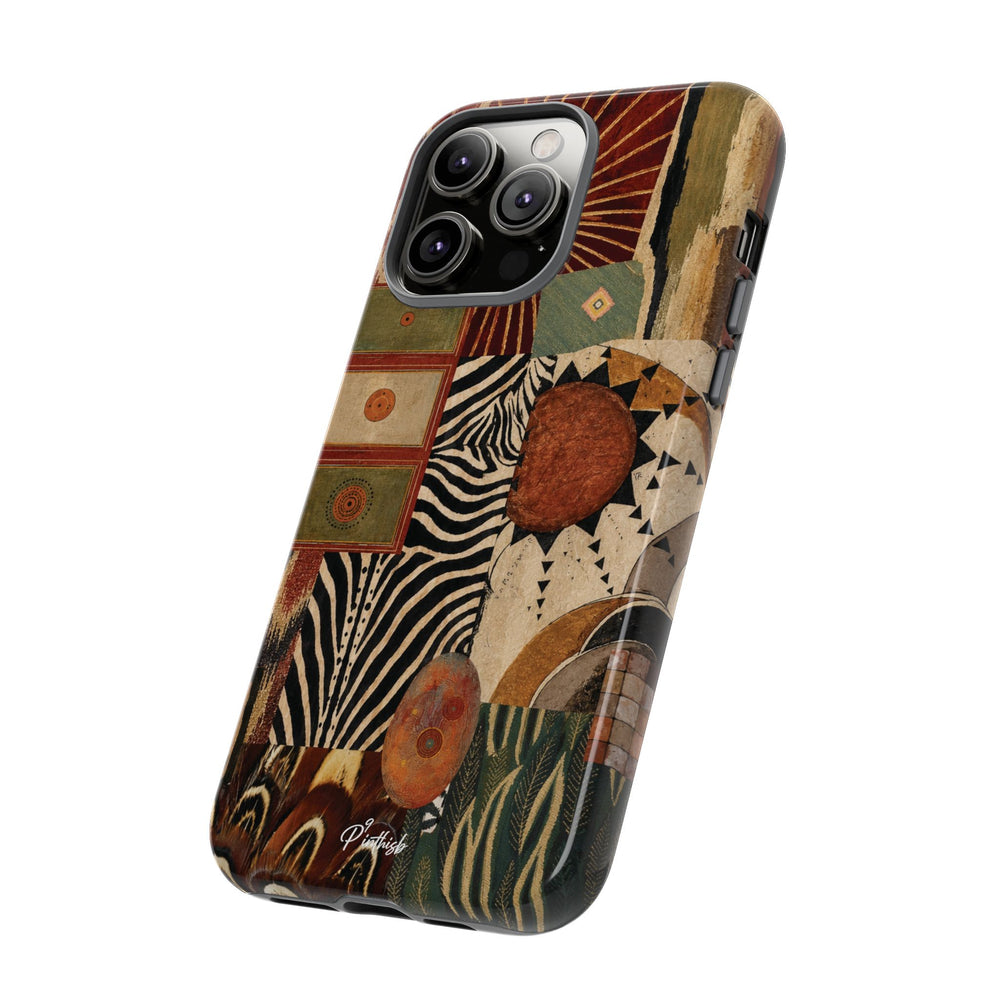 Abstract Boho Collage Tough Case