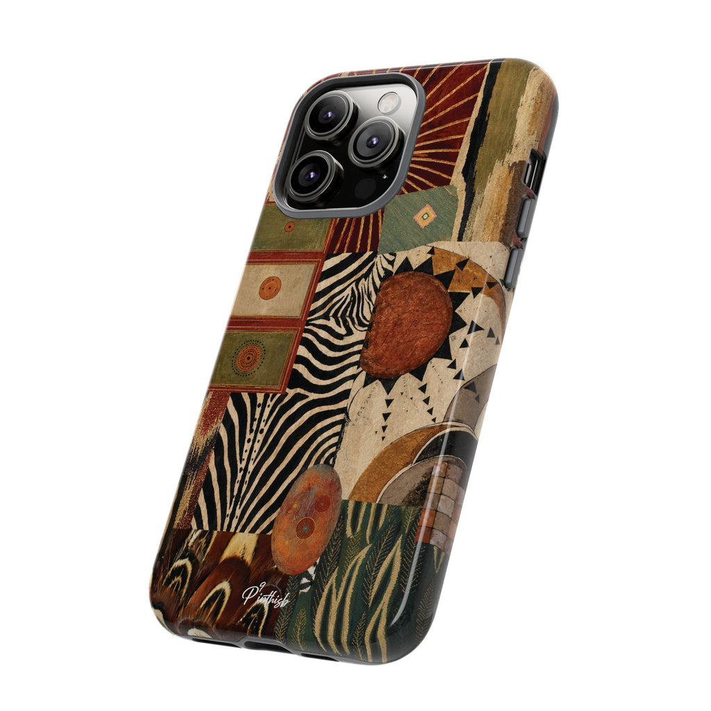 Abstract Boho Collage Tough Case