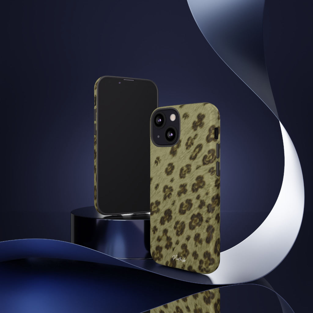 Olive Leopard Print Tough Case